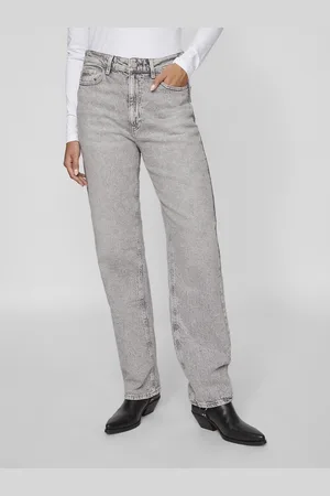 VILA Jeans Regular, Dritto Vita Alta Donna Taglie 38 L30 (IT) - 34 (FR)