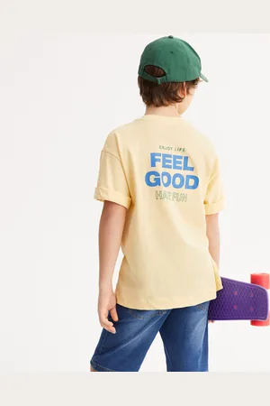 La Redoute T-shirt A Maniche Corte, Stampata Dietro Bambino Taglie 4 anni - 102 cm