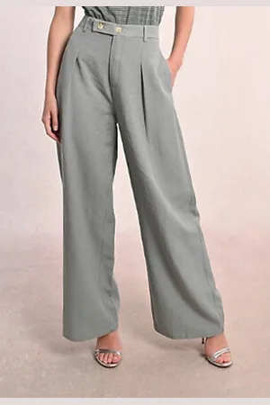 Molly Bracken Pantaloni Da Abito A Gamba Larga Donna Taglie L