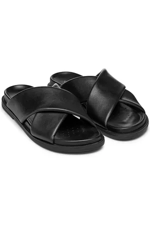 Geox Mules Piatte In Pelle Adelash Donna Taglie 36