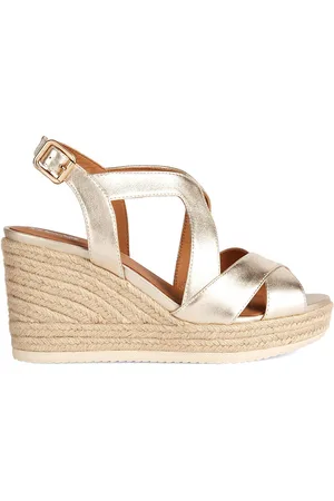 Geox Sandali Traspiranti Con Zeppa Ponza Donna Taglie 37