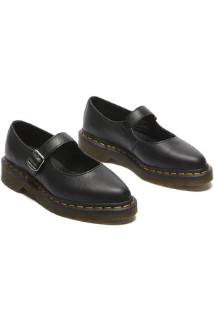 Dr. Martens Babies Elphie Mary Jane In Pelle Virginia Donna Taglie 42