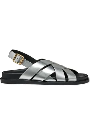 Geox Sandali Bassi In Pelle Adelash Donna Taglie 37