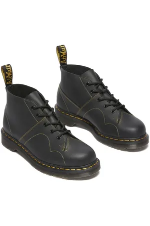 Dr. Martens Stivaletti Church Monkey In Pelle Greasy Uomo Taglie 40