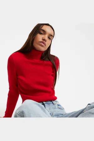La Redoute Maglione Collo A Dolcevita In Maglia Fine Donna Taglie XS