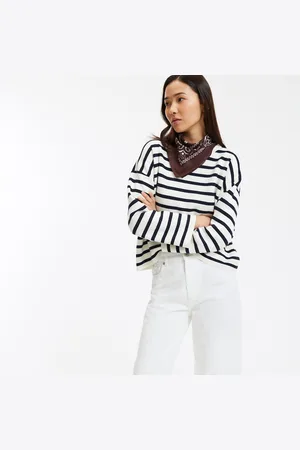 La Redoute Pull Girocollo A Righe, Signature Guillaume Donna Taglie XS