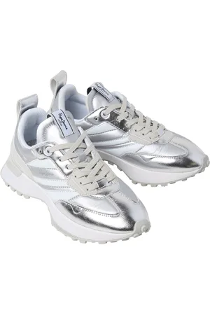 Pepe Jeans Scarpe Da Ginnastica Basse Lucky Metallic Donna Taglie 36