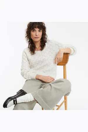 La Redoute Maglione Girocollo In Maglia Grossa Donna Taglie XS