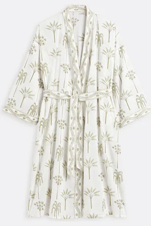 La Redoute Accappatoio Kimono, Voile Di Cotone, Siwa Donna Taglie 38/40 (IT) - 34/36 (FR)