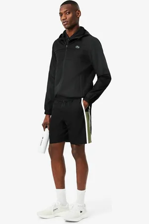 Lacoste Pantaloncini Sportivi In Taffetà Effetto Diamantato Uomo Taglie S