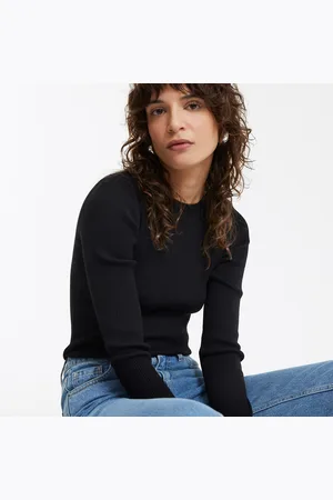 La Redoute Maglione Girocollo In Maglia Fine Donna Taglie XS