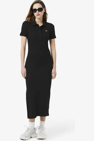 Lacoste Abito Polo Lungo Slim Fit Donna Taglie 42 (IT) - 38 (FR)