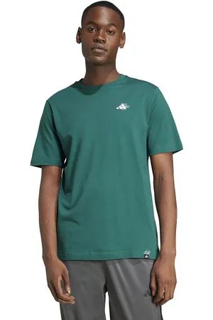 adidas T-shirt A Maniche Corte Con Piccolo Logo Ricamato Uomo Taglie S