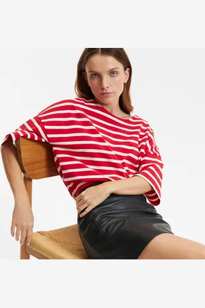 La Redoute T-shirt Girocollo Maniche Corte Donna Taglie XS