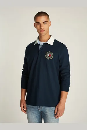 Tommy Hilfiger Polo Da Rugby Con Logo Uomo Taglie S