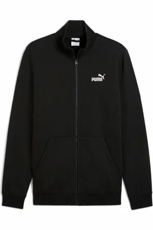PUMA Felpa Basica Con Zip E Senza Cappuccio Taglie S