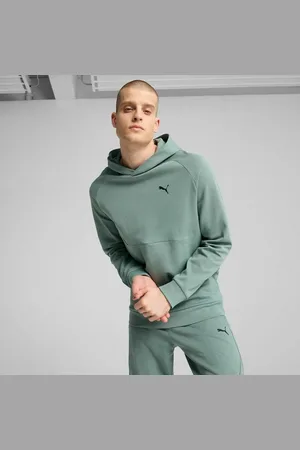 PUMA Felpa Chiusa Con Cappuccio tech Taglie S