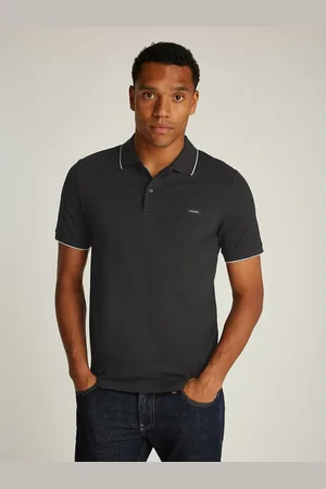 Calvin Klein Polo Stretch In Piqué Uomo Taglie S