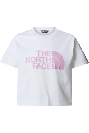 The North Face T-shirt A Maniche Corte, Stampata Sul Davanti E Dietro Bambina Taglie S