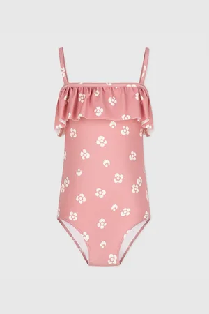 Petit Bateau Costume Da Bagno Intero, Stampa Floreale Bambina Taglie 4 anni - 102 cm