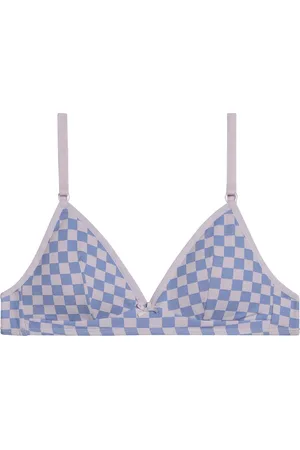 Dim Reggiseno Senza Ferretti Pocket Coton A Quadri Bambina Taglie 00 A