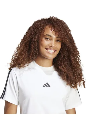 adidas T-shirt A Tre Bande Essentials Slim Donna Taglie XS