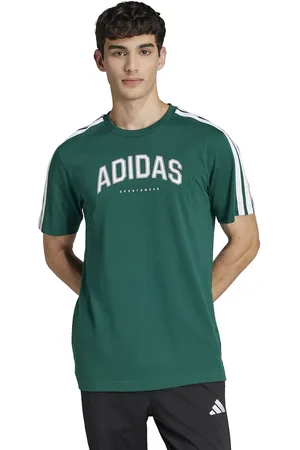 adidas T-shirt A Maniche Corte Con Grande Logo Grafico Uomo Taglie M