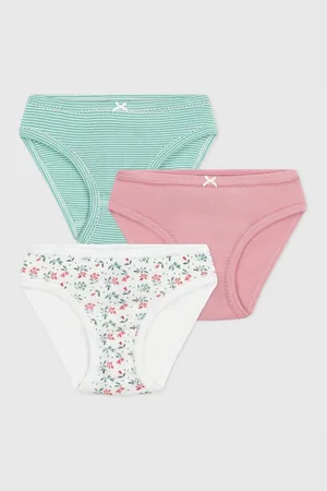 Petit Bateau Confezione Da 3 Culotte Bambina Taglie 10 anni - 138 cm