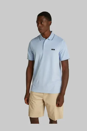 Calvin Klein Polo Stretch In Piqué Uomo Taglie S