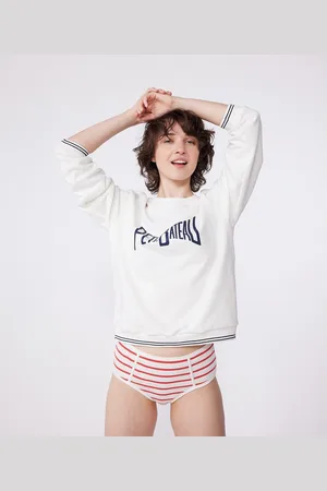 Petit Bateau Confezione Da 2 Culotte A Vita Alta In Cotone Donna Taglie XS