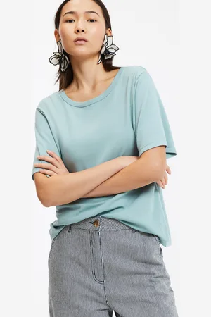 La Redoute T-shirt Girocollo Maniche Corte Donna Taglie XS