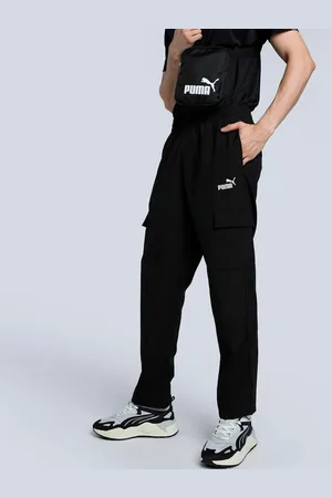 PUMA Pantaloni Da Sport Essenziali In Tessuto Intrecciato Stile Cargo Uomo Taglie L