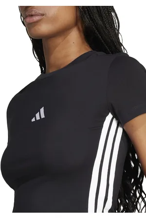 adidas T-shirt Slim Baby Essentials A 3 Bande Donna Taglie XS