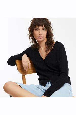 La Redoute Cardigan A Maglia Fine Con Scollo A V E Chiusura A Bottoni Donna Taglie XS