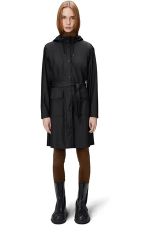 Rains Giacca Impermeabile Con Cintura Curve Donna Taglie L
