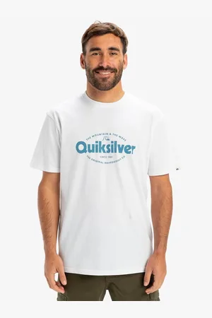 Quiksilver T-shirt Maniche Corte Maxi Logo Uomo Taglie M