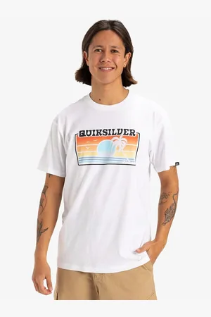 Quiksilver T-shirt Maniche Corte Grafica Uomo Taglie M