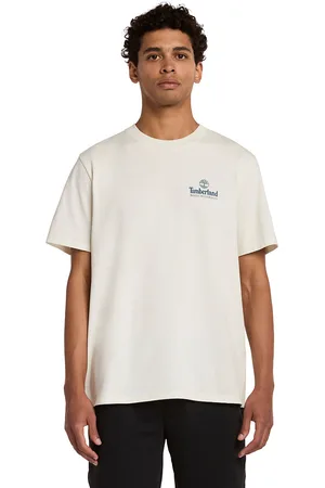 Timberland T-shirt A Maniche Corte Con Motivo Grafico Sul Retro Uomo Taglie S