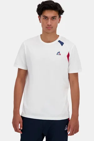 Le Coq Sportif T-shirt Maniche Corte Tricolore Uomo Taglie S