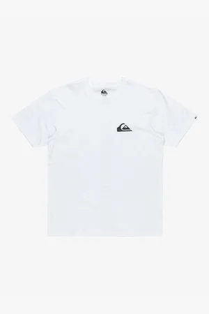 Quiksilver T-shirt Maniche Corte Piccolo Logo Uomo Taglie XS