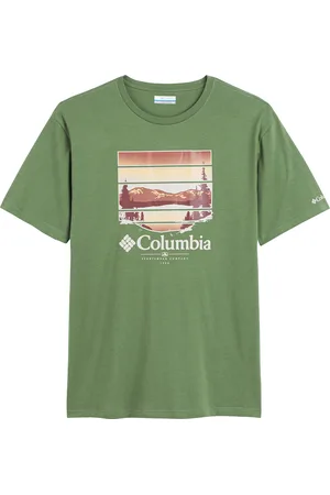 Columbia T-shirt A Manica Corta Path Lake Uomo Taglie M