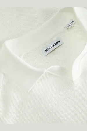 JACK & JONES Polo In Maglia Senza Bottoni Uomo Taglie M