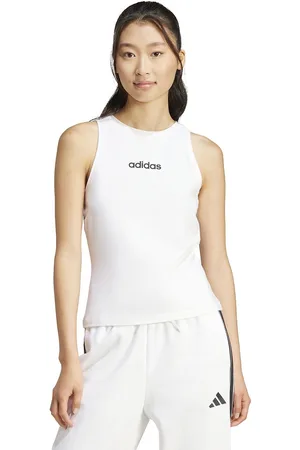 adidas T-shirt Scollo Rotondo Senza Maniche Donna Taglie XS