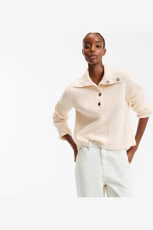 La Redoute Maglione Collo Alto In Maglia Grossa Donna Taglie XS