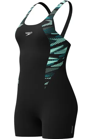 Speedo Tuta Intera Corta Da Bagno Legsuit Donna Taglie 42 (IT) - 38 (FR)