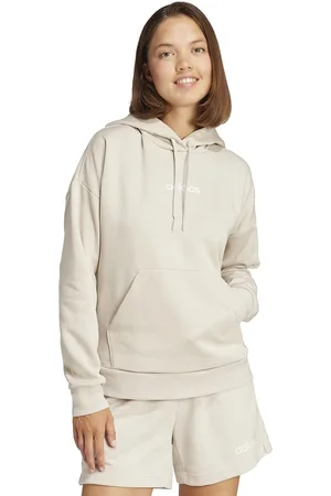 adidas Felpa Con Cappuccio Essentials Linear Donna Taglie S