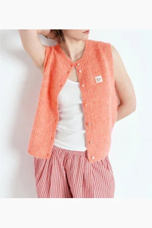 American Vintage Gilet Senza Maniche Girocollo East