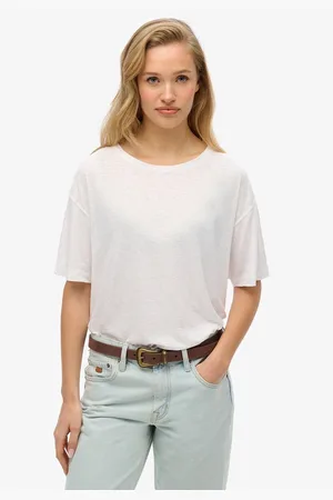 Superdry T-shirt A Spalle Cadenti Studios Donna Taglie 40 (IT) - 36 (FR)