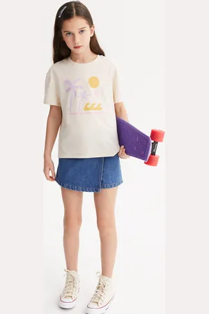 La Redoute Confezione Da 4 T-shirt Girocollo Bambina Taglie 4 anni - 102 cm