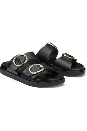 La Redoute Sabot In Pelle Con Doppia Fibbia, Signature Salome Donna Taglie 36